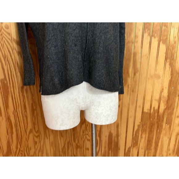 Madewell Northroad Pullover Sweater Dark Gray crewneck Merino Wool Blend XXS - Picture 3 of 11